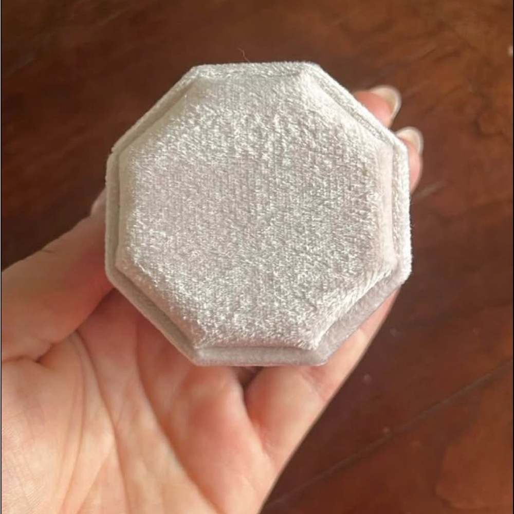 Ring Box in Blush Pink